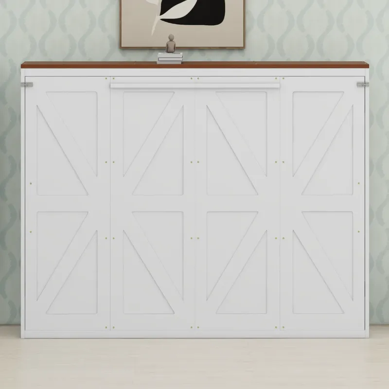 Photo 1 of Parts Only for Multi-Functional Murphy Bed with USB Connectivity and Wall-Mounted Design