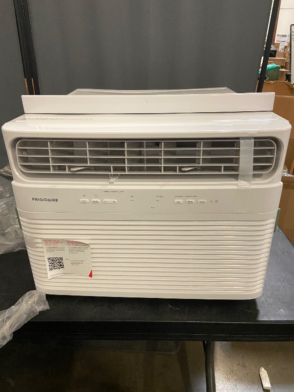 Photo 1 of Frigidaire 14,000 BTU Smart Window Air Conditioner with Wi-Fi, White