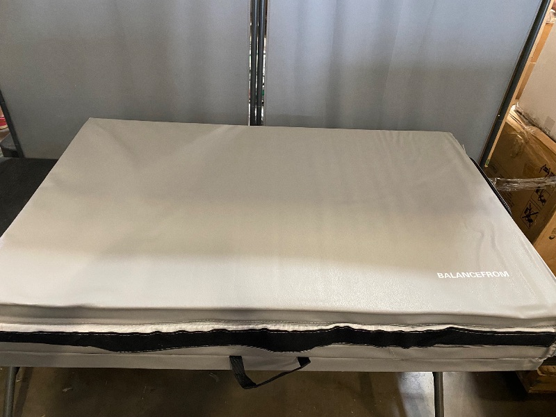 Photo 1 of BalanceFrom 10x4 Feet 4-Panel Folding Gymnastics Mat – 2-Inch Thick Pad