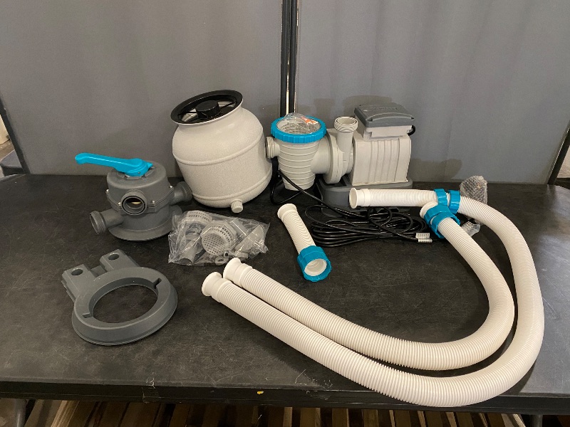 Photo 1 of Bestway 1,500 GPH Above Ground Swimming Pool Sand Filter Pump