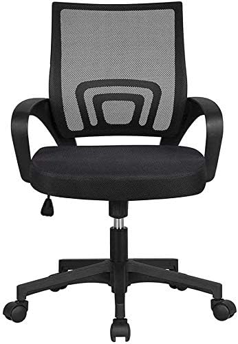 Photo 1 of Desk Chairs Office Chair Ergonomic Desk Chair Mesh Computer Chair Lumbar Support Modern Executive Adjustable Stool Rolling Swivel Chair for Back Pain Warm As Ever to Pursue Happine