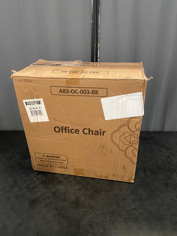 Photo 1 of Office Chair,Ergonomic Desk Chair with Adjustable Lumbar Support,400 Lbs Mesh Computer Chair High Back with Headrest for Home Office (Black)