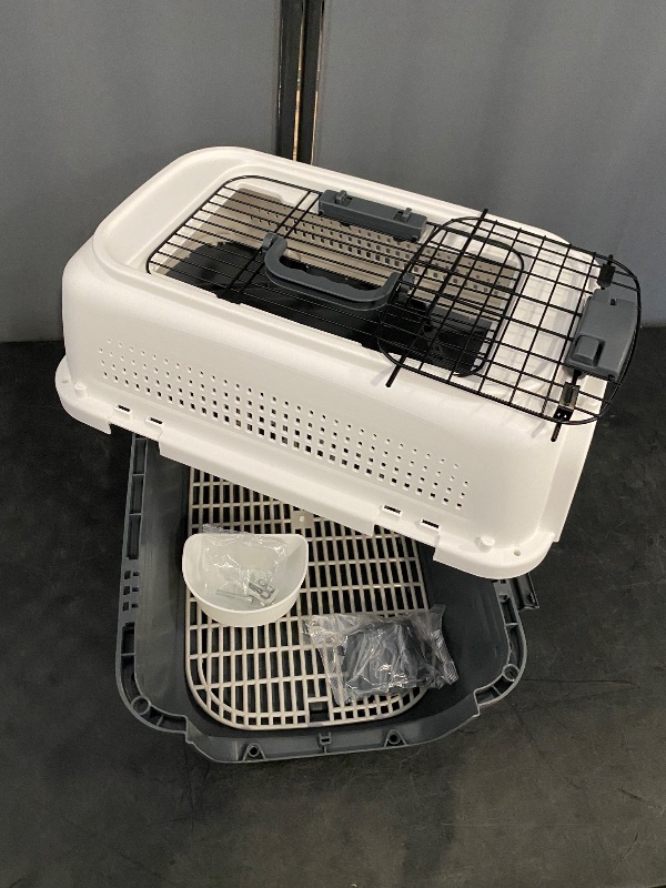 Photo 1 of Athena Collection 20" Hard-Sided Pet Carrier with Food Bow