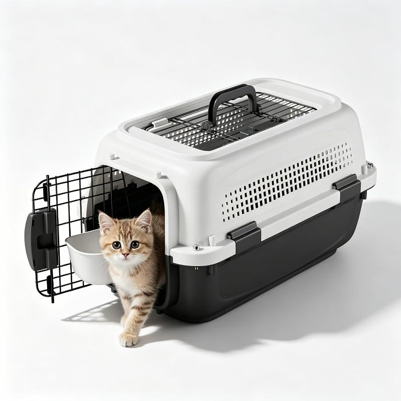 Photo 1 of Athena Collection 20" Hard-Sided Pet Carrier with Food Bow
