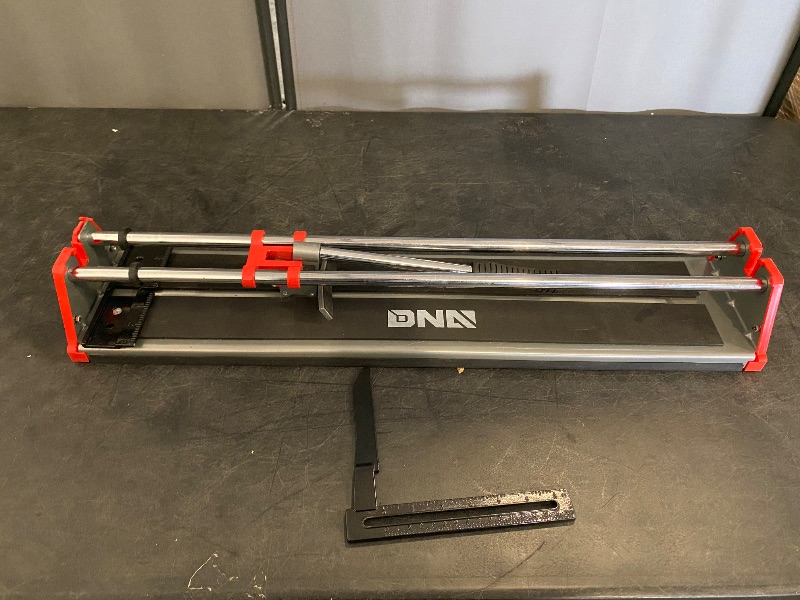 Photo 1 of 48'' Double Track Manual Tile Cutter with Laser Cutting Guide Porcelain Tile Cutter with Split Platen,Double Aluminum Base