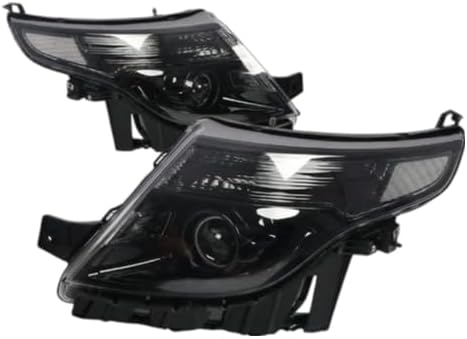 Photo 1 of Pair Halogen Projector Headlight Assembly Fit for Ford Explorer 2011-2015