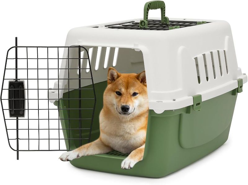 Photo 1 of Athena Collection 22" Hard-Sided Travel Pet Carrier for Small Dogs and Cats