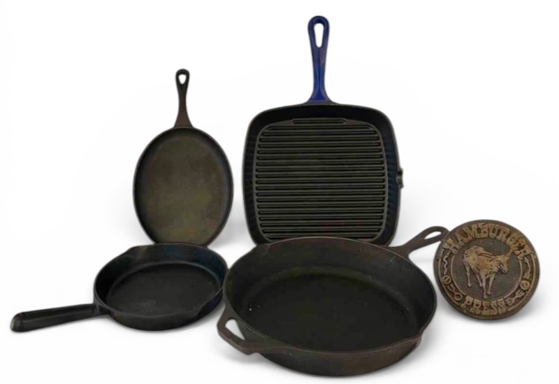 Photo 1 of CAST-IRON SKILLETS AND MORE