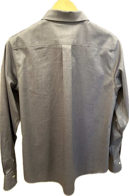 Photo 1 of BROOKS BROTHERS DENIM BLUE LADIES CLASSIC FIT NON-IRON STRETCH COTTON DRESS SHIRT (8)