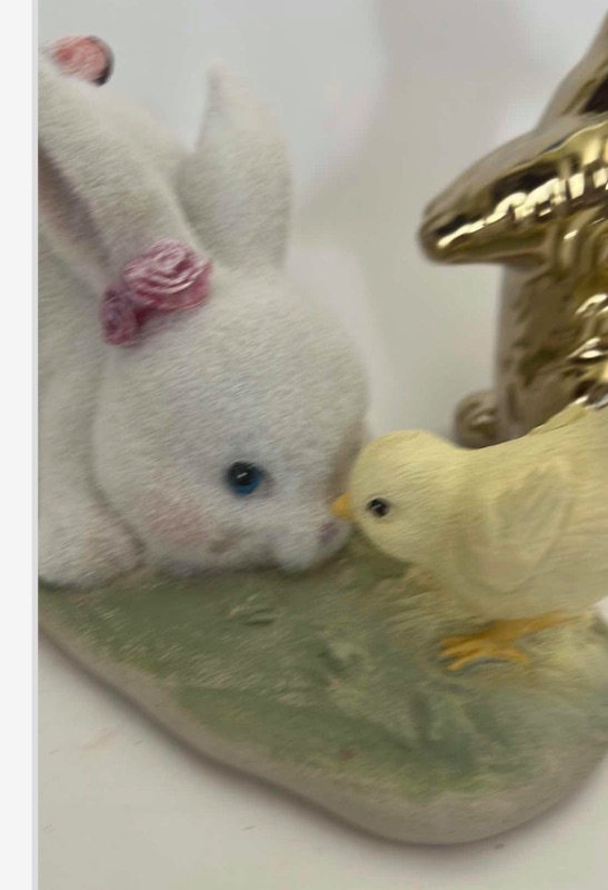 Photo 1 of 3 EASTER DECOR PIECES (TALLEST 8.5”)