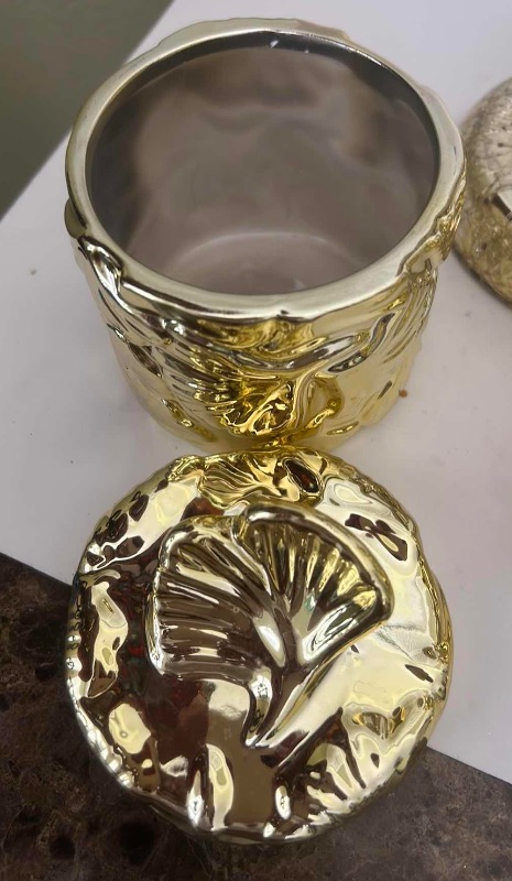 Photo 1 of 5 PC GOLD TONE HOME DECOR (TALLEST 9.5”)