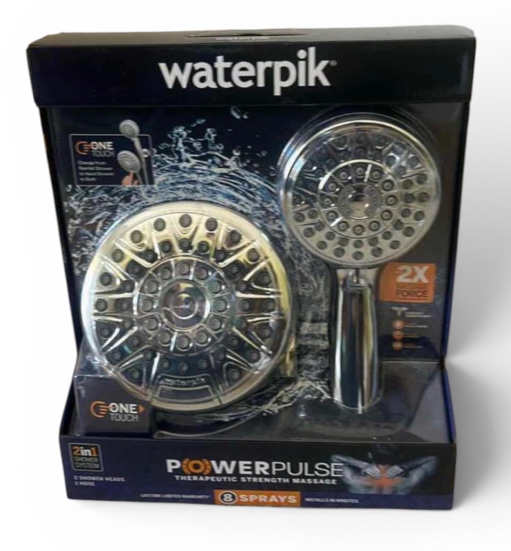 Photo 1 of NEW WATERPIK POWERPULSE MASSAGE SHOWER HEAD