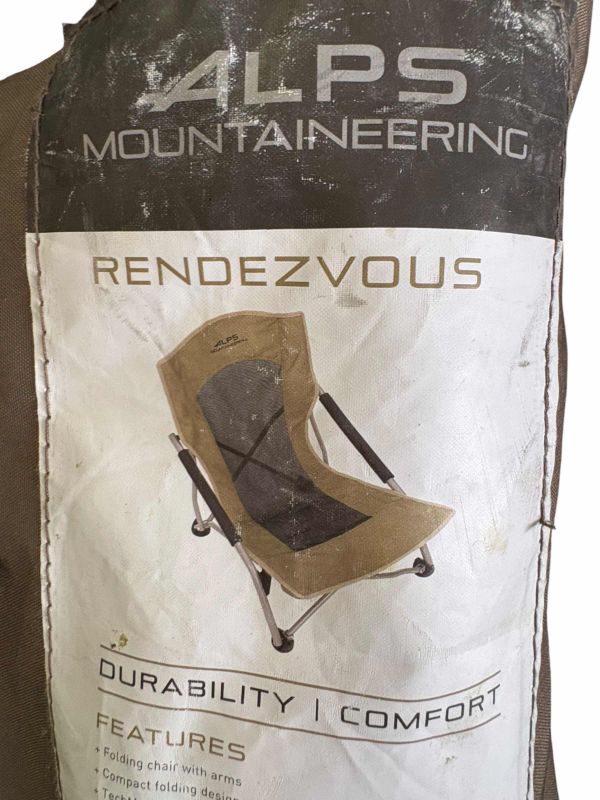 Photo 1 of ALPS MOUNTAINEERING RENDEZVOUS CAMPING CHAIRS WITH CARRY BAGS
