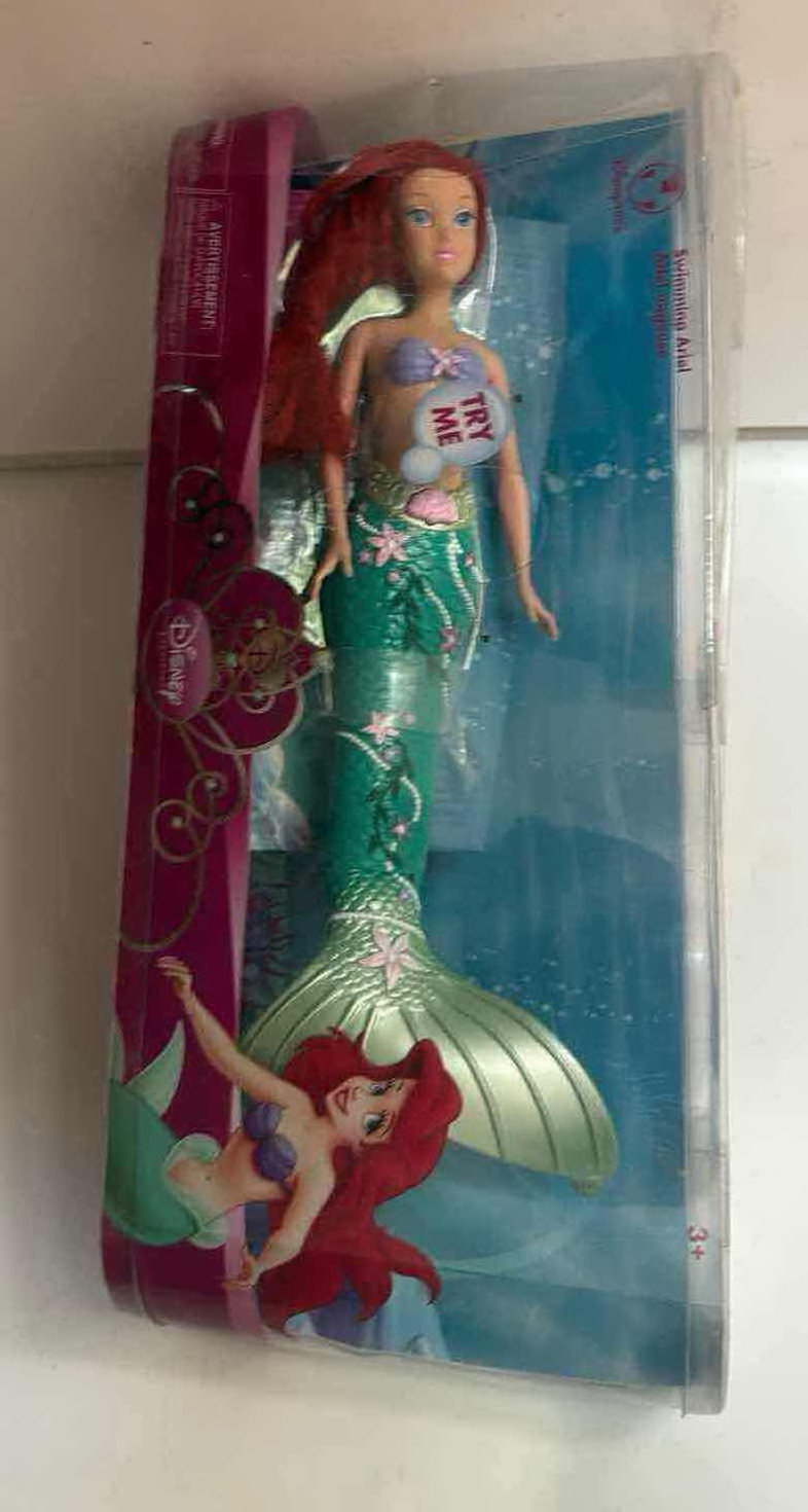 Photo 1 of NIB SWIMMING ARIEL DOLL