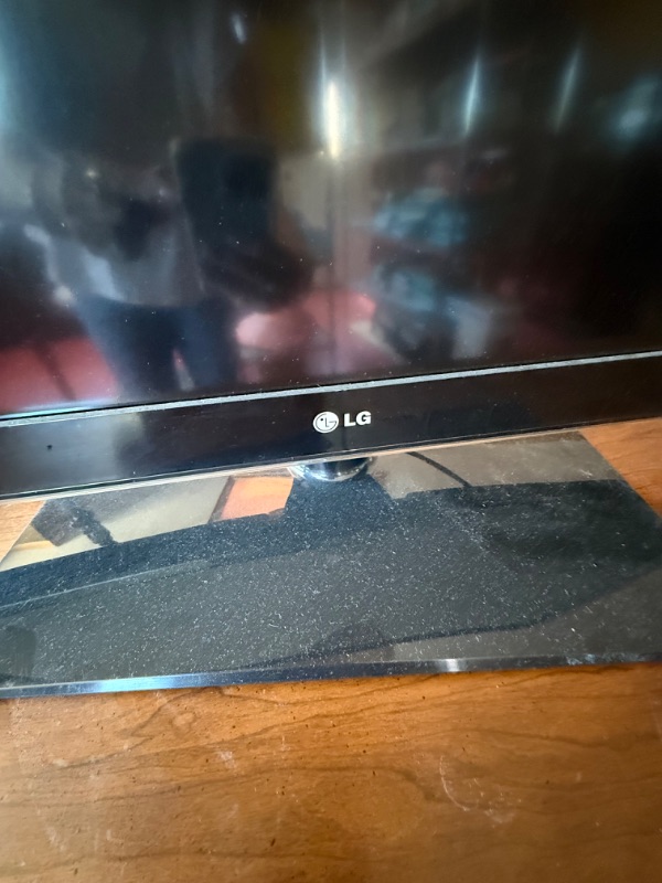 Photo 1 of 37” LG FLATSCREEN TV ON STAND