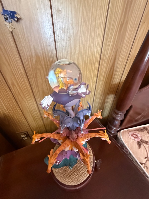 Photo 1 of DISNEY THE LION KING "I JUST CAN'T WAIT TO BE KING" 10TH ANNIVERSARY MUSICAL ROTATING SNOW GLOBE H18”