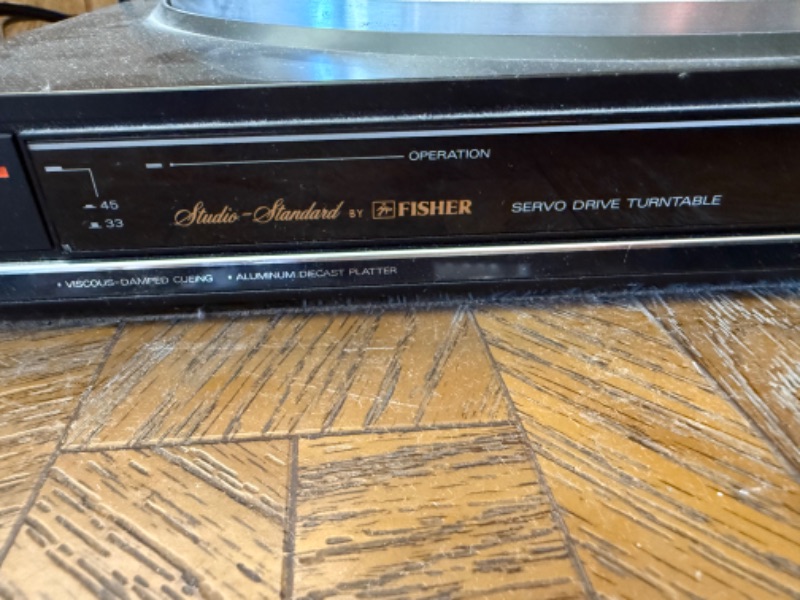Photo 1 of VINTAGE FISHER TURNTABLE