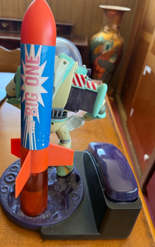 Photo 1 of COLLECTIBLE BUZZ LIGHTYEAR TOY STORY VINTAGE TELEPHONE