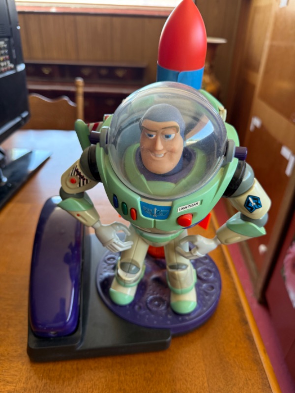 Photo 1 of COLLECTIBLE BUZZ LIGHTYEAR TOY STORY VINTAGE TELEPHONE