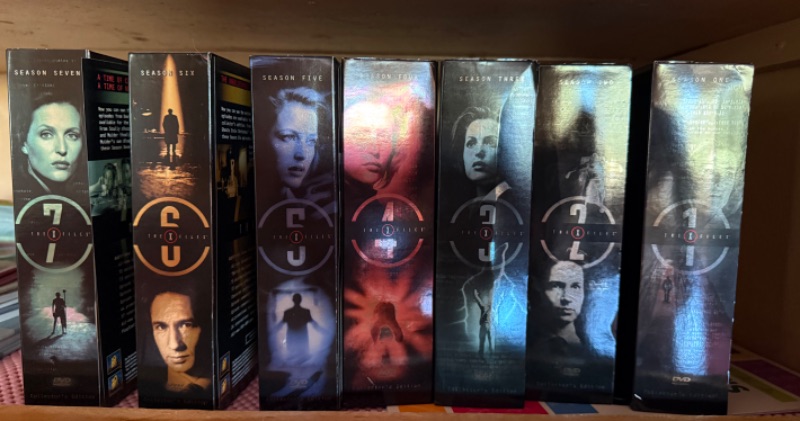Photo 1 of 7 SEASONS DVD’S OF THE X FILES