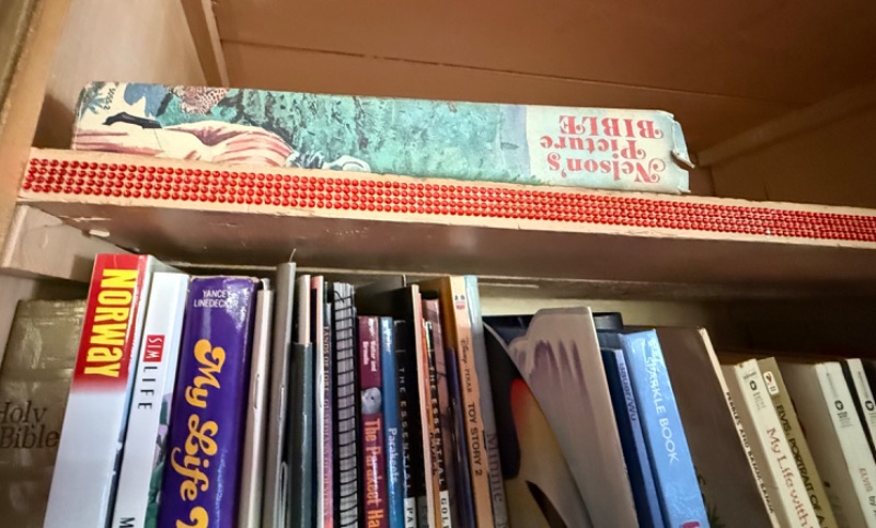 Photo 1 of CONTENTS OF SHELF-BOOKS W VARIOUS TITLES/AUTHORS