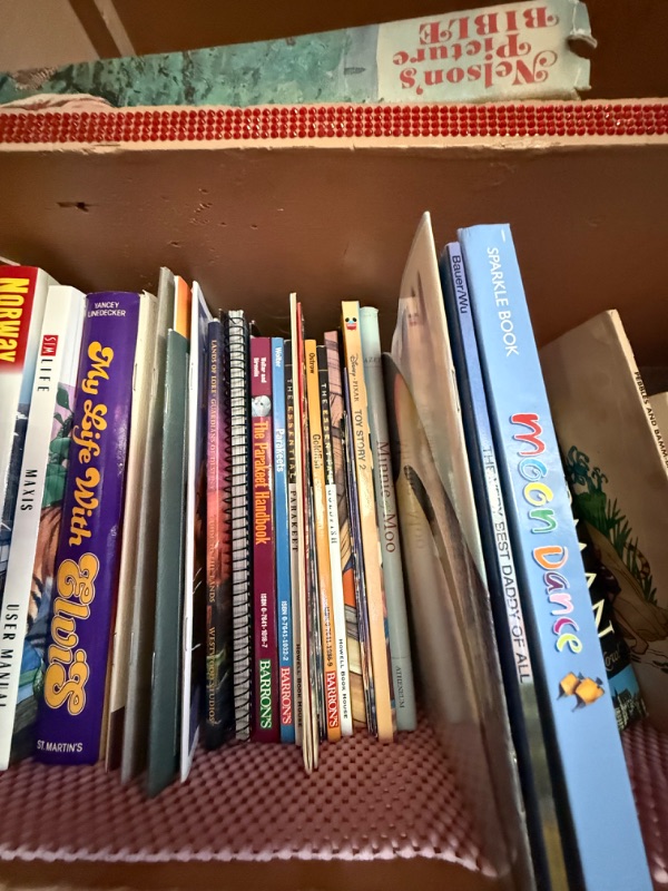 Photo 1 of CONTENTS OF SHELF-BOOKS W VARIOUS TITLES/AUTHORS