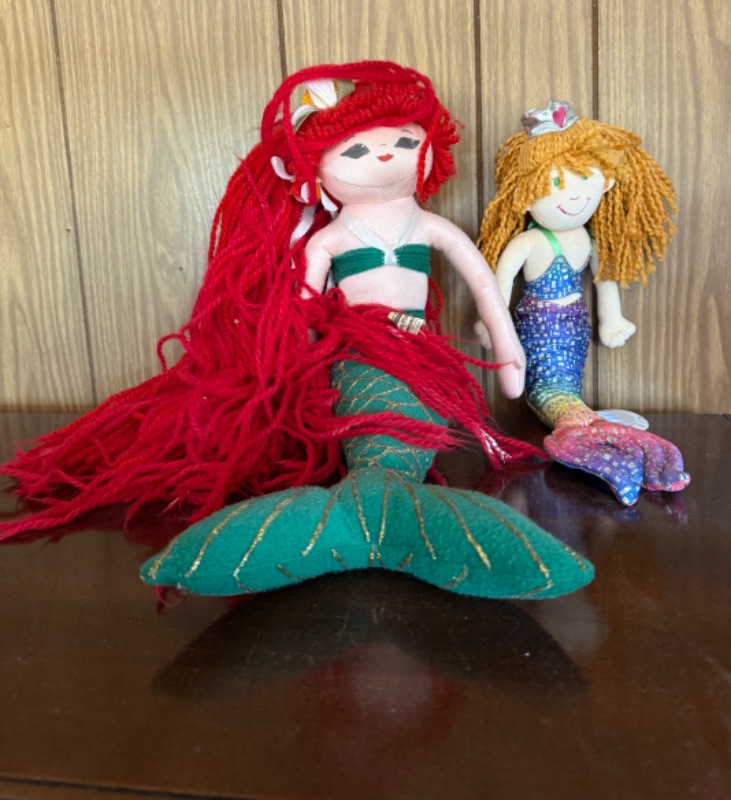 Photo 1 of 2-COLLECTIBLE MERMAID DOLLS
