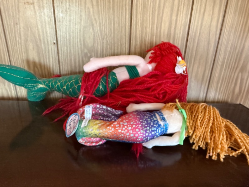 Photo 1 of 2-COLLECTIBLE MERMAID DOLLS