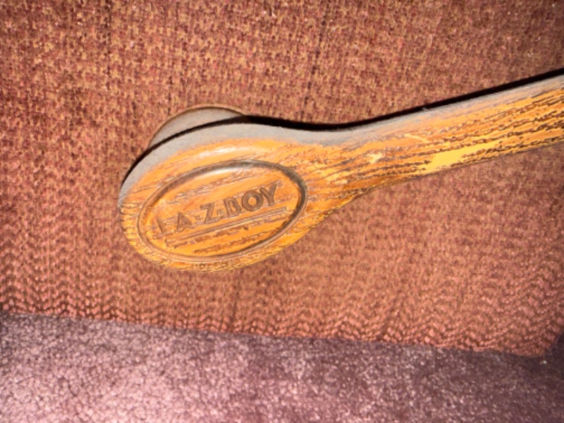Photo 1 of LA-Z-BOY BURGUNDY FABRIC RECLINER