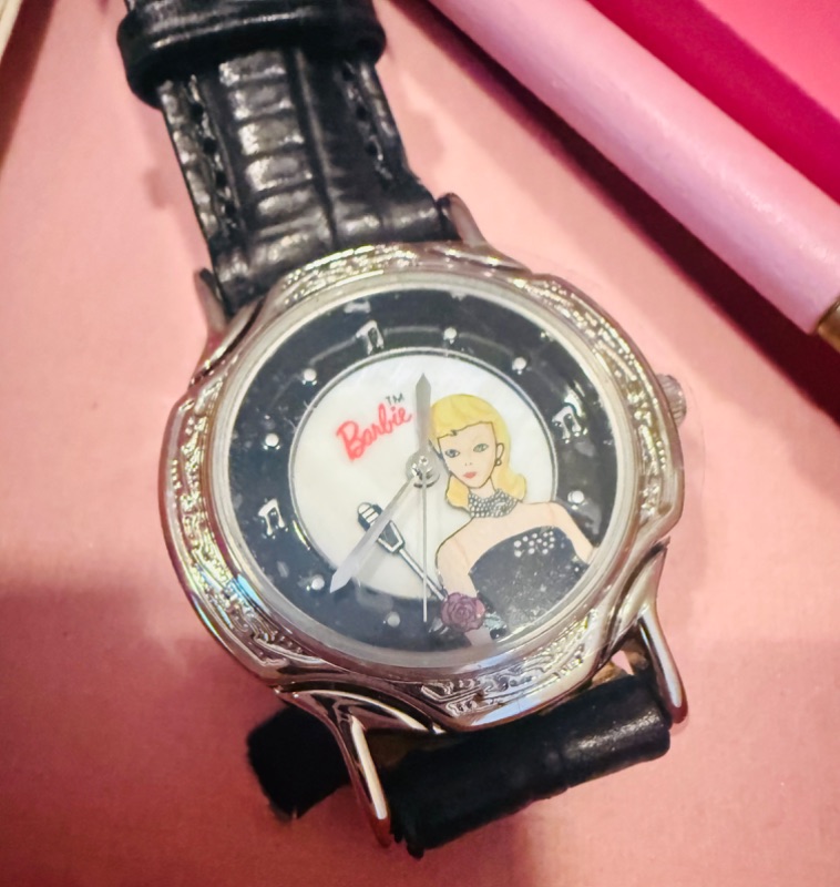 Photo 1 of NEW COLLECTIBLE BARBIE WATCH IN PIANO STORAGE CASE