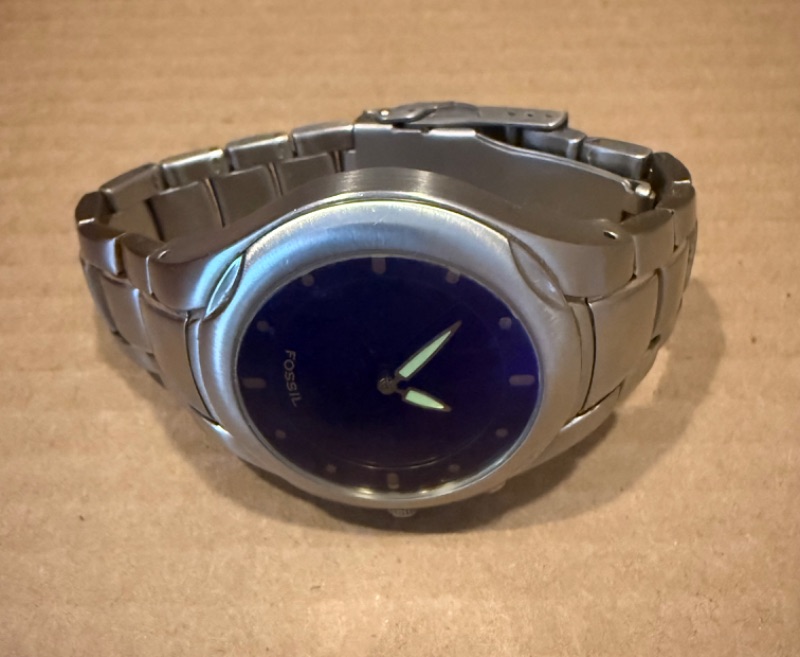 Photo 1 of FOSSIL SILVER-TOME MEN’S WATCH