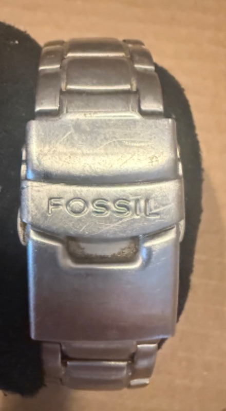 Photo 1 of FOSSIL SILVER-TOME MEN’S WATCH