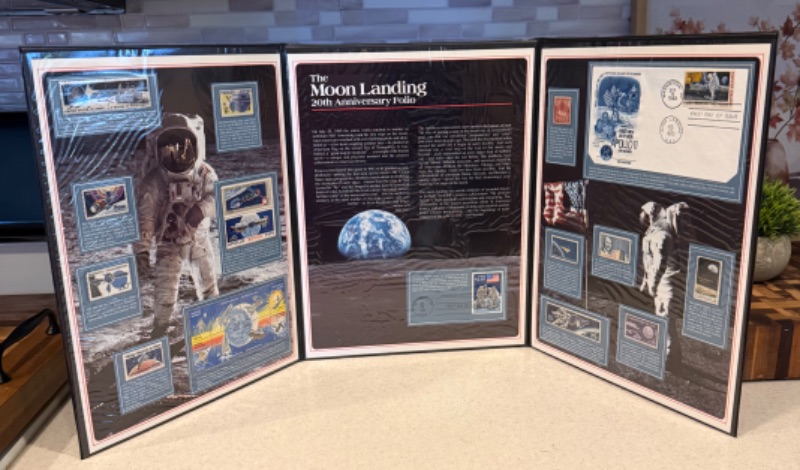 Photo 1 of NEW FOLDER “THE MOON LANDING 20TH ANNIVERSARY” FOLIO