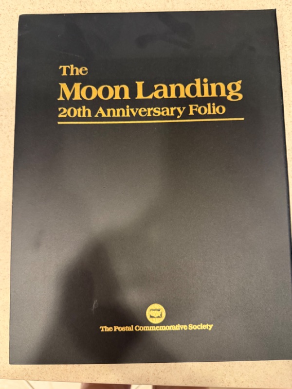 Photo 1 of NEW FOLDER “THE MOON LANDING 20TH ANNIVERSARY” FOLIO