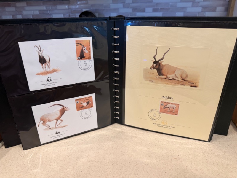 Photo 1 of WWF COLLECTIBLE ANIMALS STAMP BOOK
