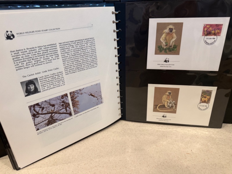 Photo 1 of WWF COLLECTIBLE ANIMALS STAMP BOOK