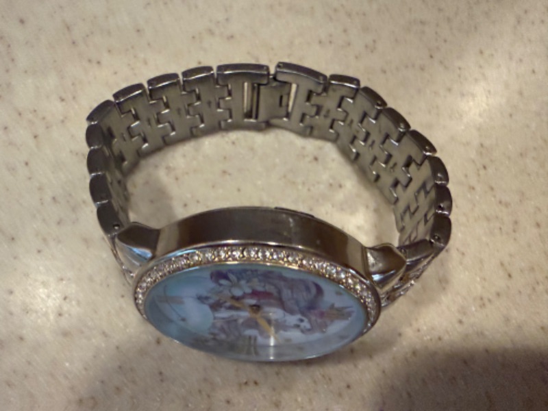 Photo 1 of DISNEY SILVER & GOLD TONE PRINCESS WATCH