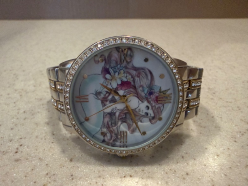 Photo 1 of DISNEY SILVER & GOLD TONE PRINCESS WATCH