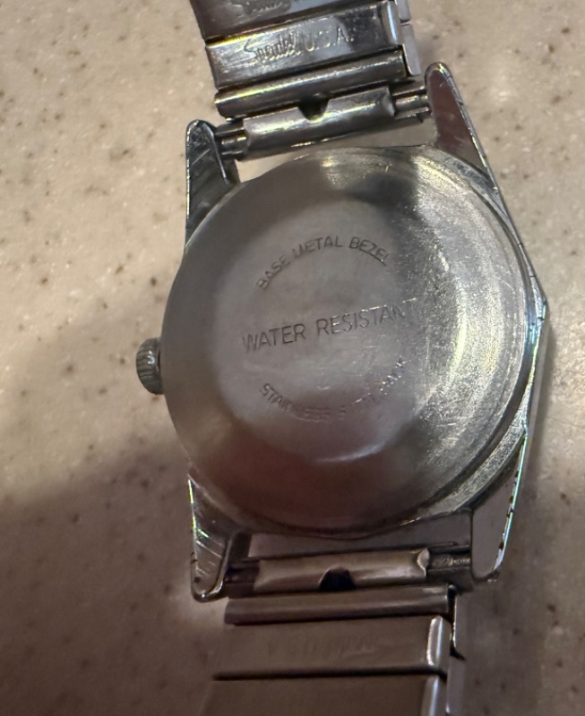 Photo 1 of VINTAGE SILVER TIMEX WATCH