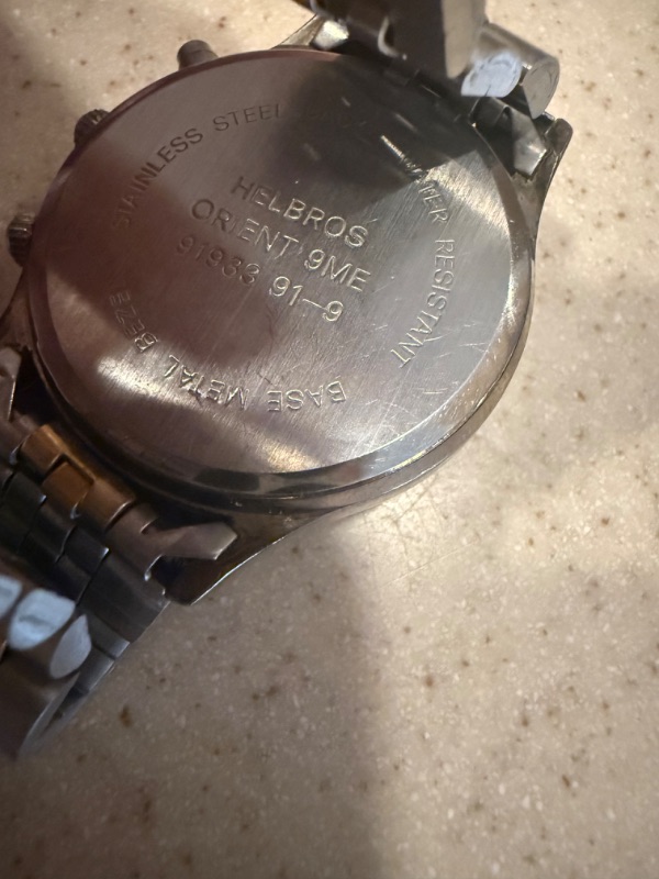 Photo 1 of HELBROS SILVER & GOLD WRISTWATCH