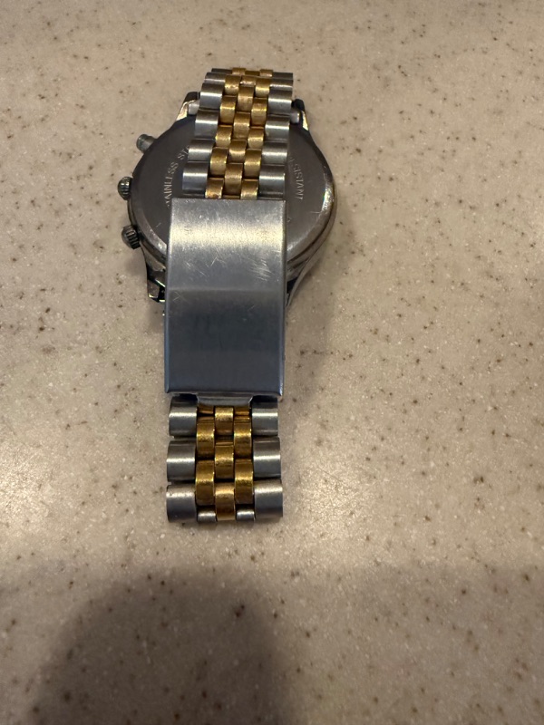 Photo 1 of HELBROS SILVER & GOLD WRISTWATCH