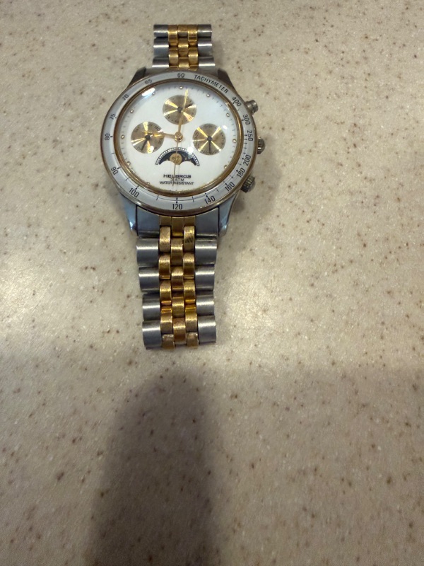Photo 1 of HELBROS SILVER & GOLD WRISTWATCH