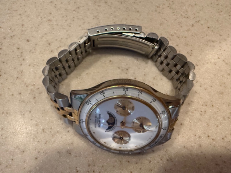 Photo 1 of HELBROS SILVER & GOLD WRISTWATCH