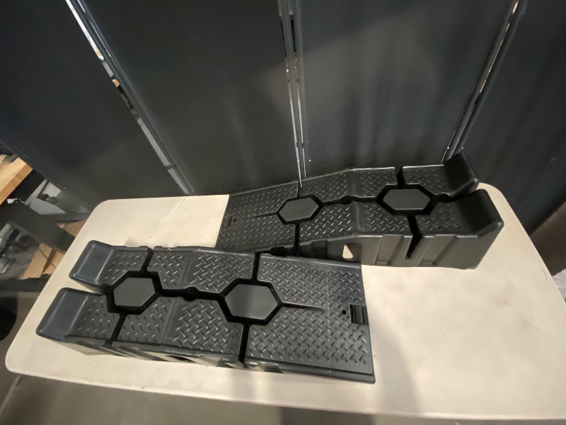 Photo 1 of Auto Dynasty Car Ramps for Oil Changes, Low-Profile 2Pcs 2.5 Ton Capacity