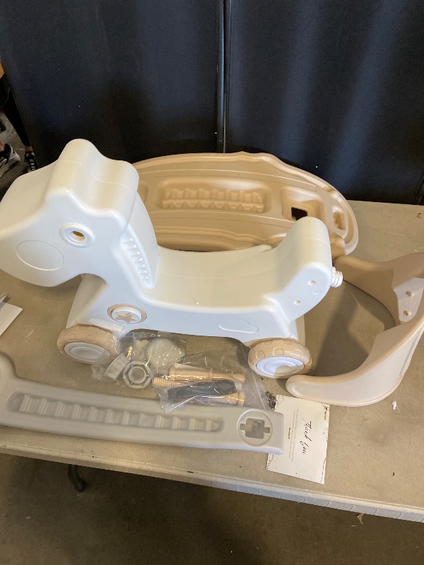 Photo 1 of 4-in-1 Rocking Horse for Toddler 1-3 Baby Ride On Rocker Push Car