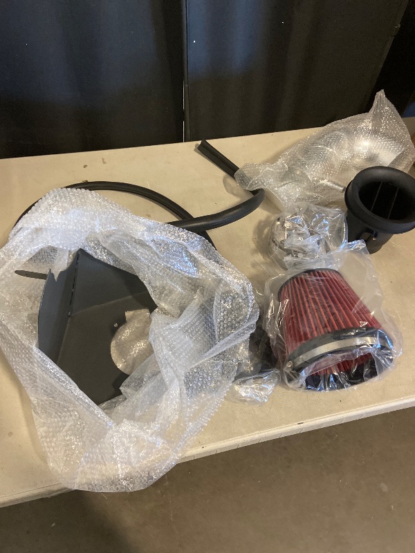 Photo 1 of Cold Air Intake Compatible with 2018+ Audi Q5 B9 2.0T 45 TFSI EA888 2.0T Aluminum Pipe, High - Flow Filter