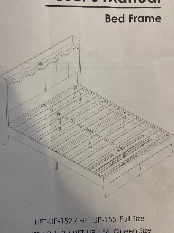 Photo 1 of Full Upholstered Bed Frame with 2 Storage Drawers and Wavy Headboard, Velvet Princess Platform Bed with Charing Station, Solid Wood Slats Support,No Box Spring Needed, Pink