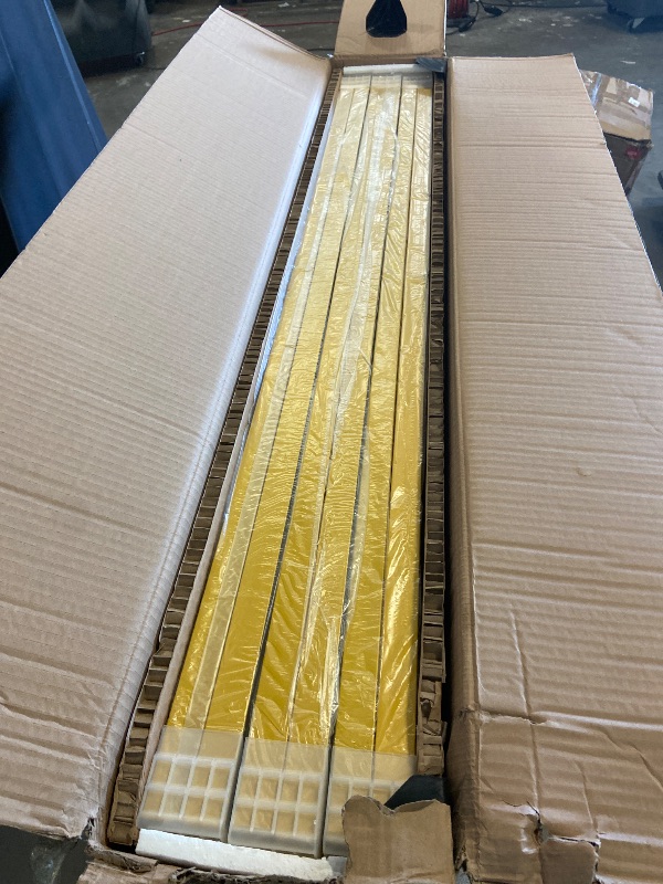 Photo 1 of AIKVSXER 6 Pack 1x4 LED Flat Panel Light Surface Mount for Auditoriums Hotel-3000K/4000K/5000K 50W 5500LM 120V Triac Dimming 10%-100% 4ft LED Kitchen Lights Ceiling - ETL DLC