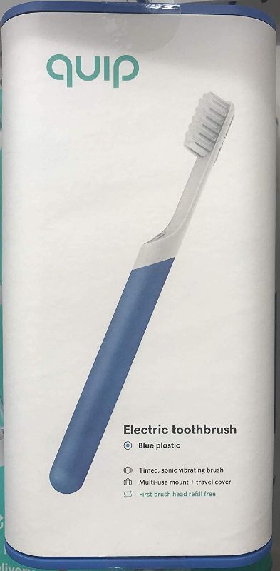Photo 1 of Quip Electric Toothbrush (Blue Plastic)