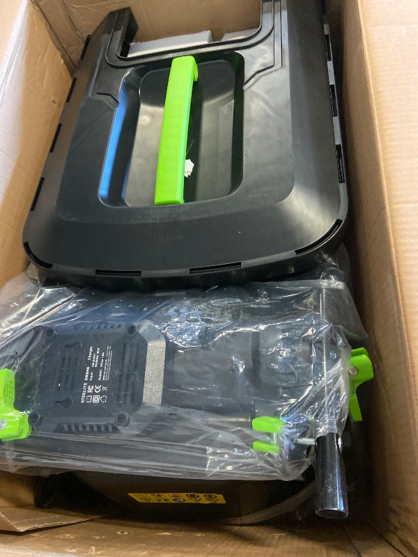 Photo 1 of STEELITE 20V 13-Inch Cordless Electric Lawn Mower
